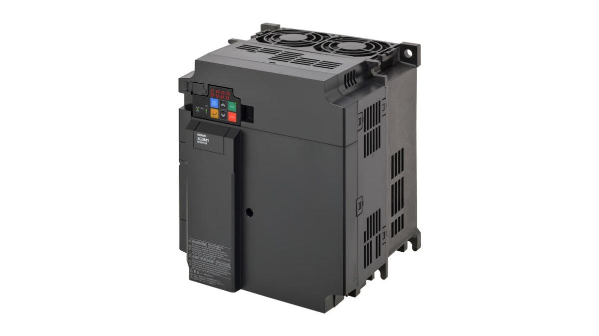 Omron Variable Speed Drive, 18.5 kW, 3 Phase, M1 Series 400V ac 38 A