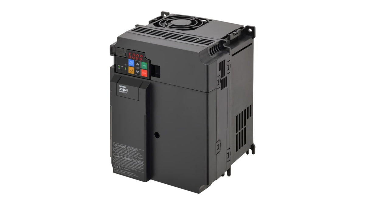 Omron Variable Speed Drive, 7.5 kW, 3 Phase, M1 Series 400V ac 17.5 A