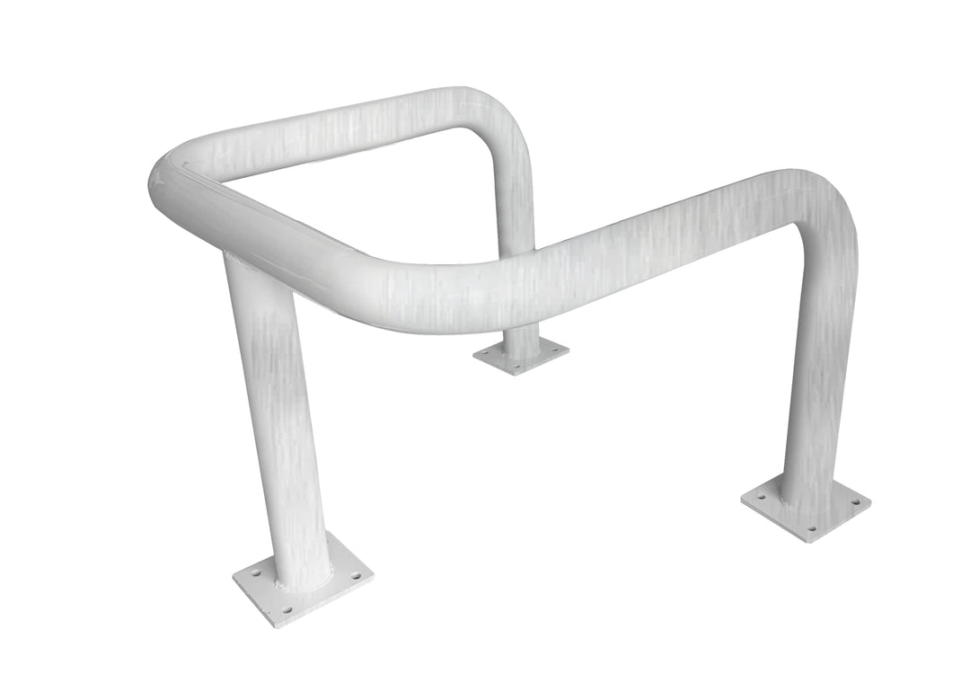 TieDex UK Grey Safety Barrier, Galvanised Steel