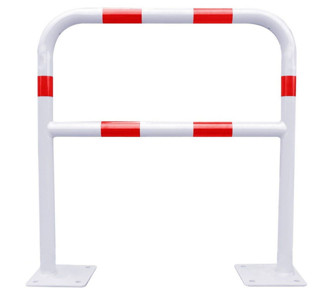 TieDex UK Red, White Safety Barrier, Steel