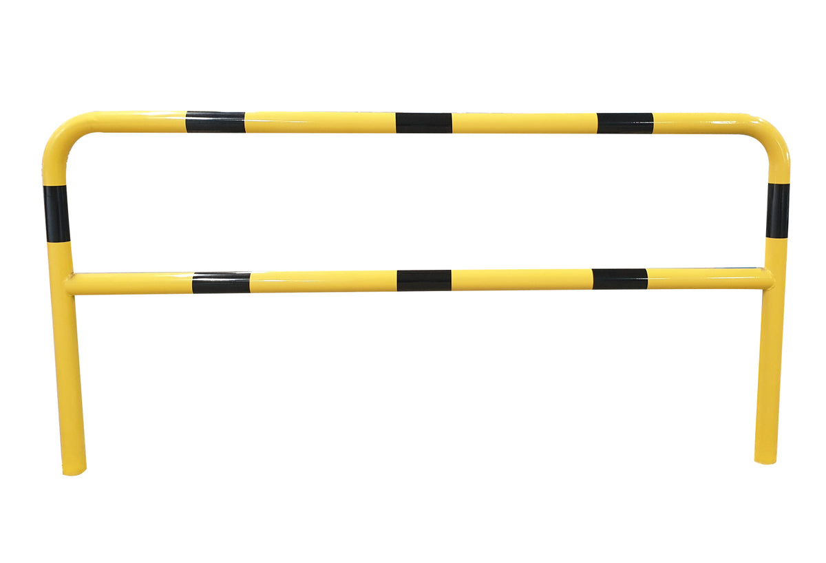 TieDex UK Yellow, Black Safety Barrier, Steel