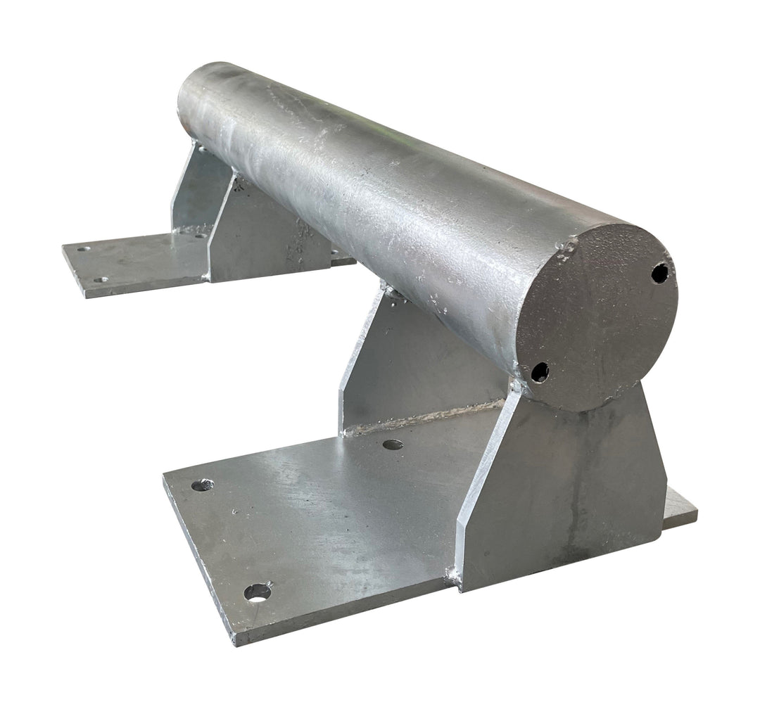 TieDex UK High Visibility Galvanised Steel Speed Bump 800 mm x 330mm x 230 mm