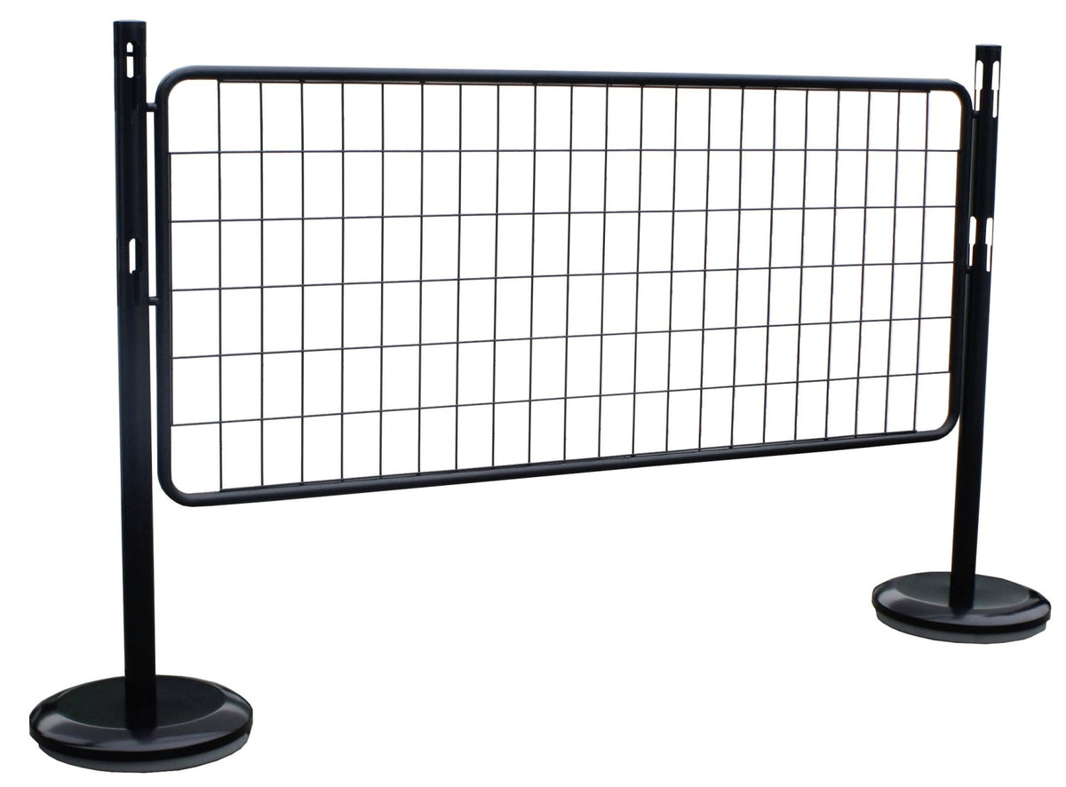 TieDex UK Black Post, Steel