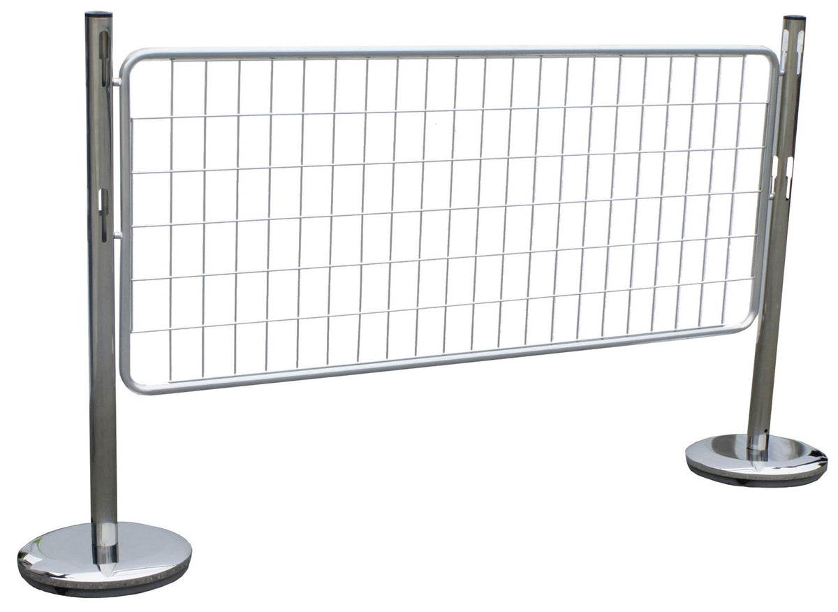 TieDex UK Chrome Post, Stainless Steel
