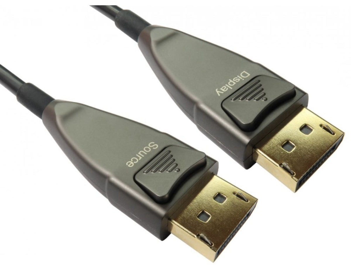 TieDex UK Male DisplayPort to Male DisplayPort, Low Smoke Zero Halogen DisplayPort Cable, 10 m