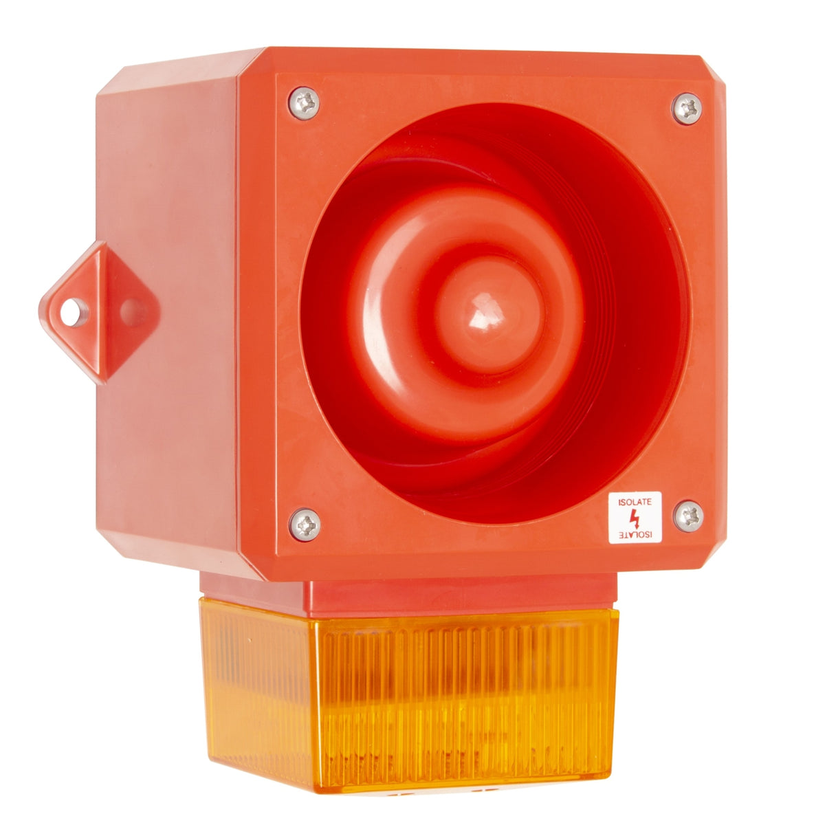 TieDex UK Multi-Tone Alarm Sounder Surface, IP66, AC/DC 24V dc, 32-Tone 112 dB @ 1m