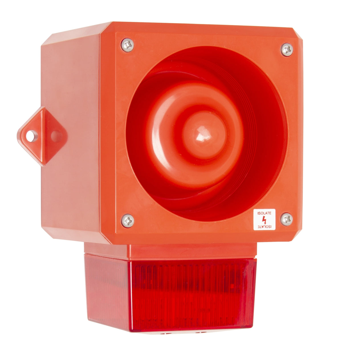 TieDex UK Multi-Tone Alarm Sounder Surface, IP66, AC/DC 230V ac, 32-Tone 112 dB @ 1m