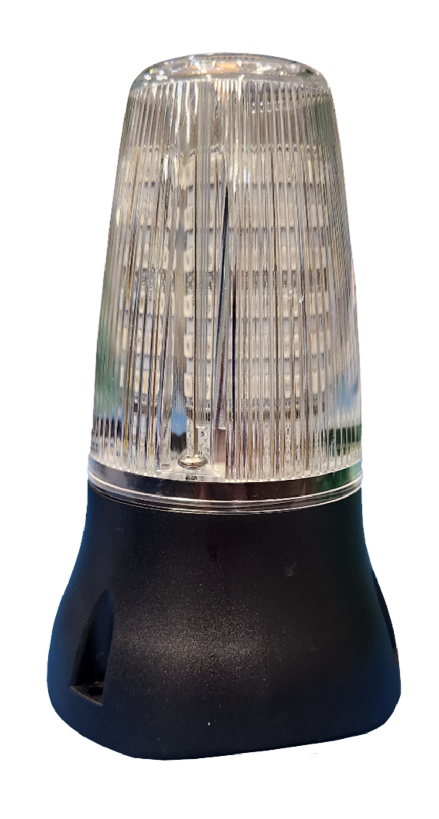 TieDex UK Clear LED Beacon, IP65 24V dc Fixed 90 dB @ 1m