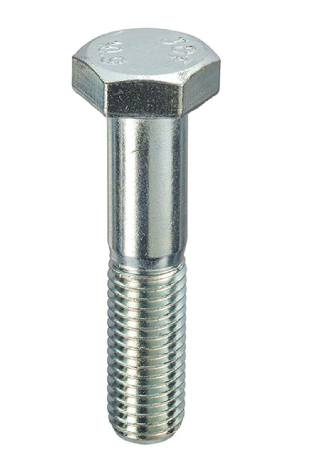 TieDex UK Bright Zinc Steel, Hex Bolt, M30 x 160 mm