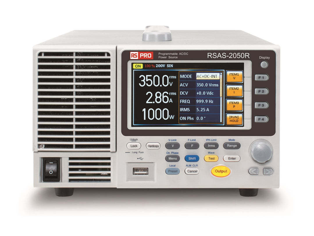TieDex UK Digital Bench Power Supply, 1-Output 175 V to 500V dc, 1 kVA, 10 A Max