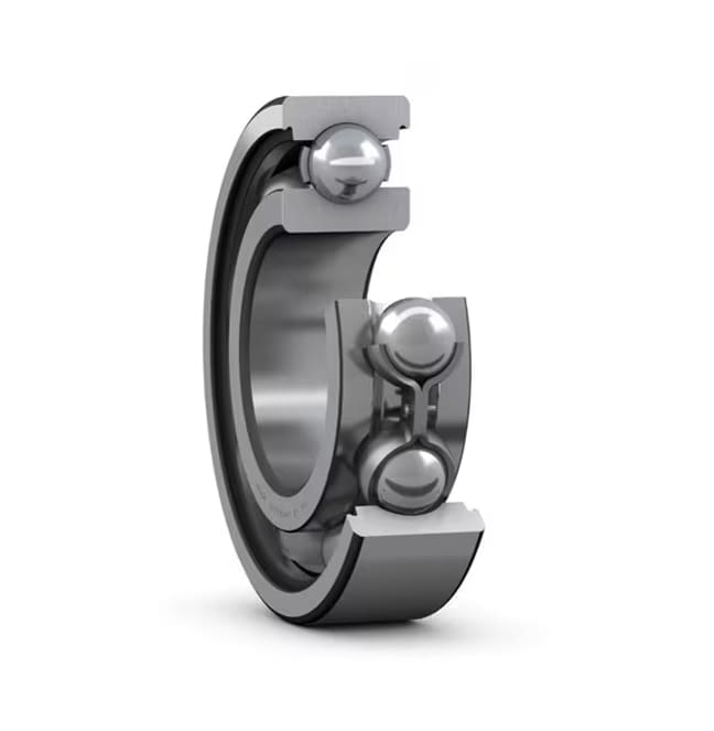 SKF 6318 1 Row Ball Bearing - 90 mm ID, 190 mm OD_6318