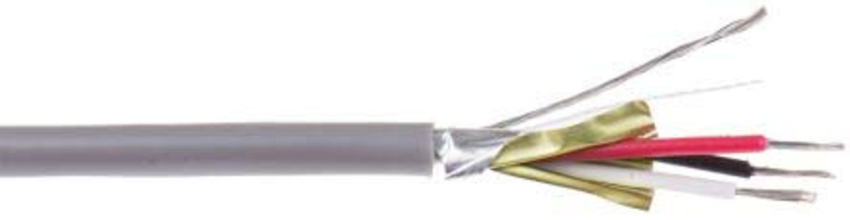 TieDex UK Data Cable 3 Cores 0.22 mm² 500 m Grey Sheath Polyvinyl Chloride