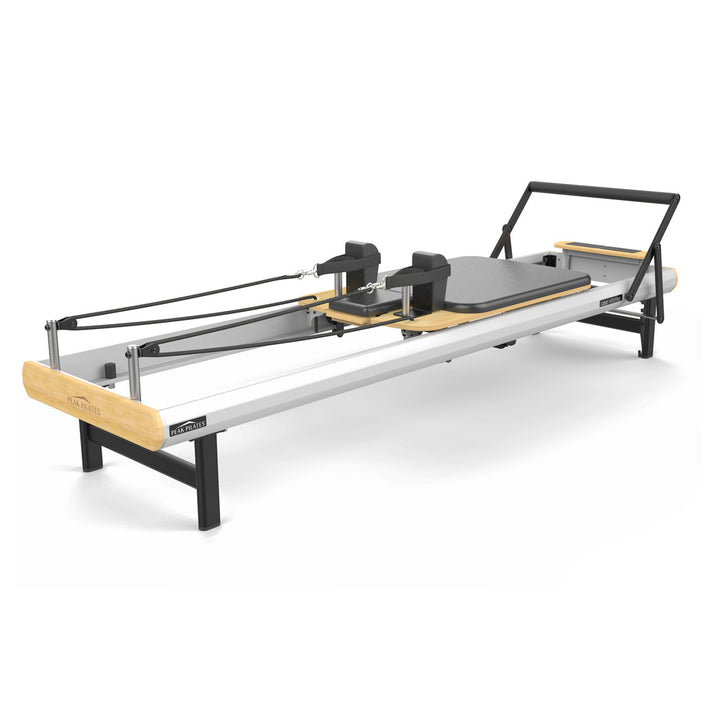 Peak Pilates casa™ Reformer home Pilates practice, backed by the quality and innovation found only with Peak Pilates®