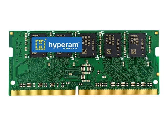 TieDex UK Hyperam - DDR4 - module - 8 GB - SO-DIMM 260-pin - 2400 MHz / PC4-19200 - unbuffered