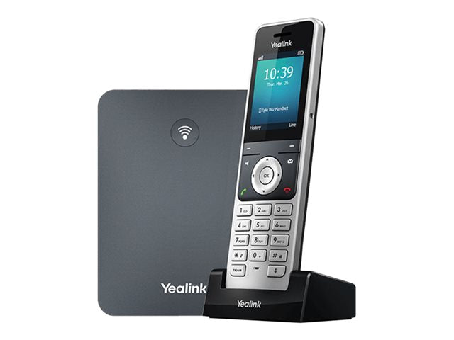 TieDex UK Yealink W76P - cordless phone / VoIP phone with caller ID - 3-way call capability