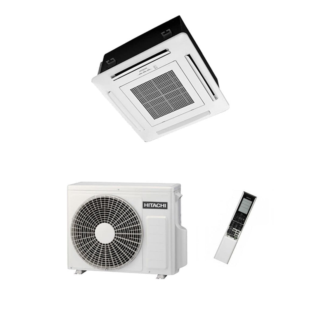Hitachi Air Conditioning Mini Cassette RAI-35RPA Inverter Heat Pump 3.5Kw/12000Btu A+ 240V~50Hz