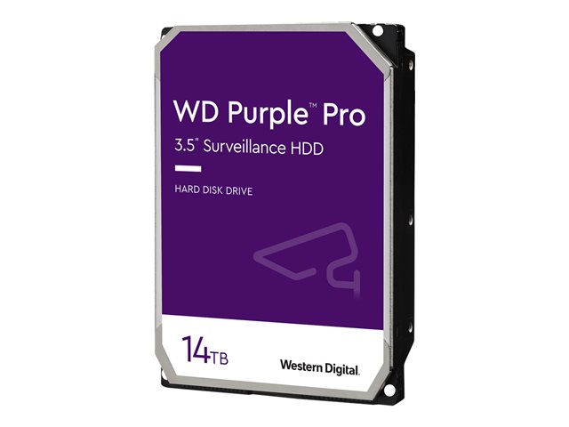 TieDex UK WD Purple Pro WD141PURP - hard drive - 14 TB - SATA 6Gb/s