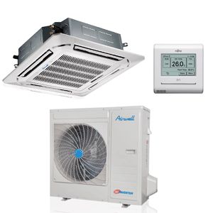 Airwell Air Conditioning Cassette CBD036 DC Inverter Heat Pump 950x950mm 10Kw / 33000Btu 415V~50Hz