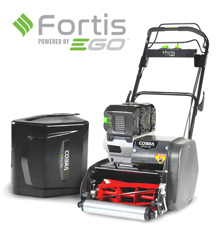 Cobra Fortis 14E EGO Powered Cylinder Lawnmower - COFORTIS14EKIT