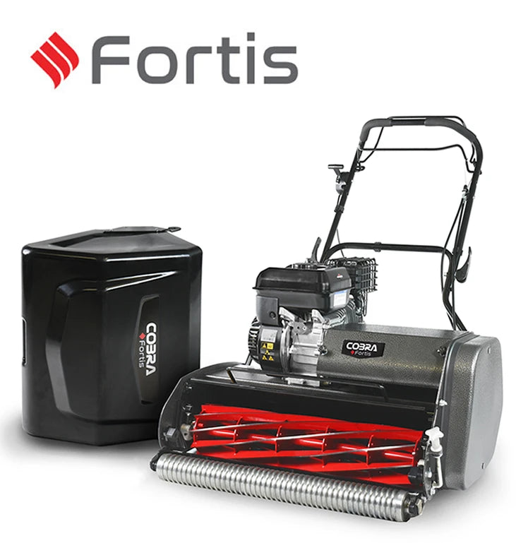 Cobra Fortis 25FTB B&amp;S Powered Fine Turf Cylinder Lawnmower - COFORTIS25FTB