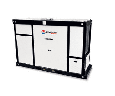 Arcotherm SCUDO 235T Industrial Heater + Ecoflam Burner, Tigerloop, 1-Way Outlet, Flue, Cowl, Thermo