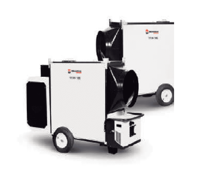 Arcotherm TITAN 235T Industrial Heater Without Burner 235kW Centrifugal Fan 400V~50Hz
