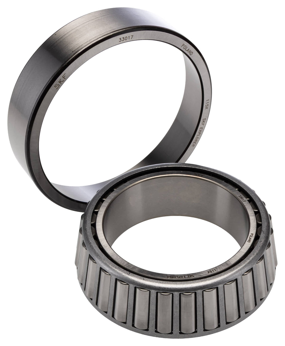 SKF 33017 Taper 85 mm ID Tapered Roller Bearing, 130 mm OD_33017