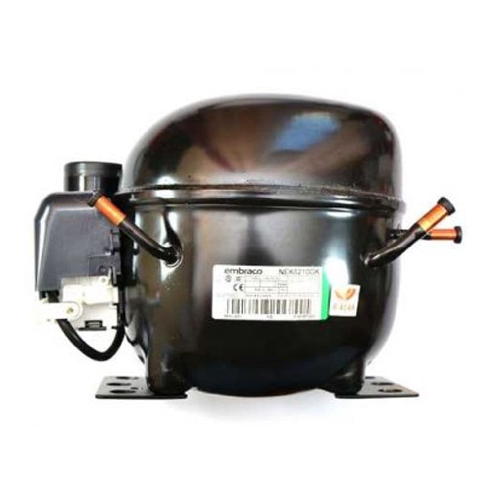 Aspera / Embraco NEK6210GK Refrigeration Compressor R404a MHBP 8.9CC 3/8Hp Tube 240V~50Hz