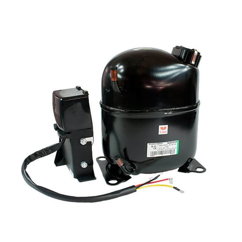 Aspera / Embraco NJ9238GKV Refrigeration Compressor R404a MHBP 32.7CC 1.5Hp Valve 240V~50Hz