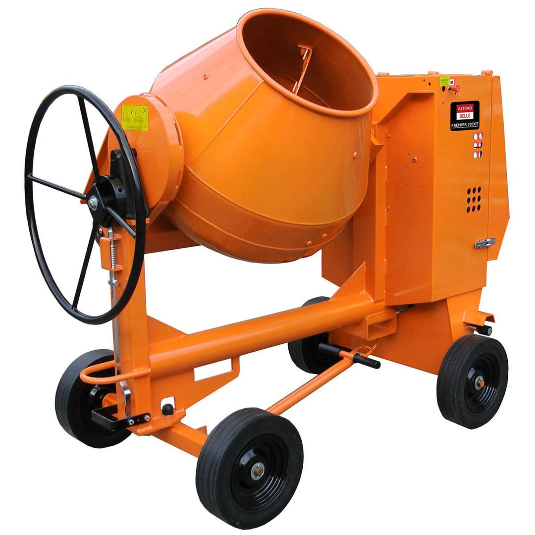 Belle PM47 Premier 200XT Electric Site Mixer 230V/50Hz Heavy-Duty Cement Mixer for Projects