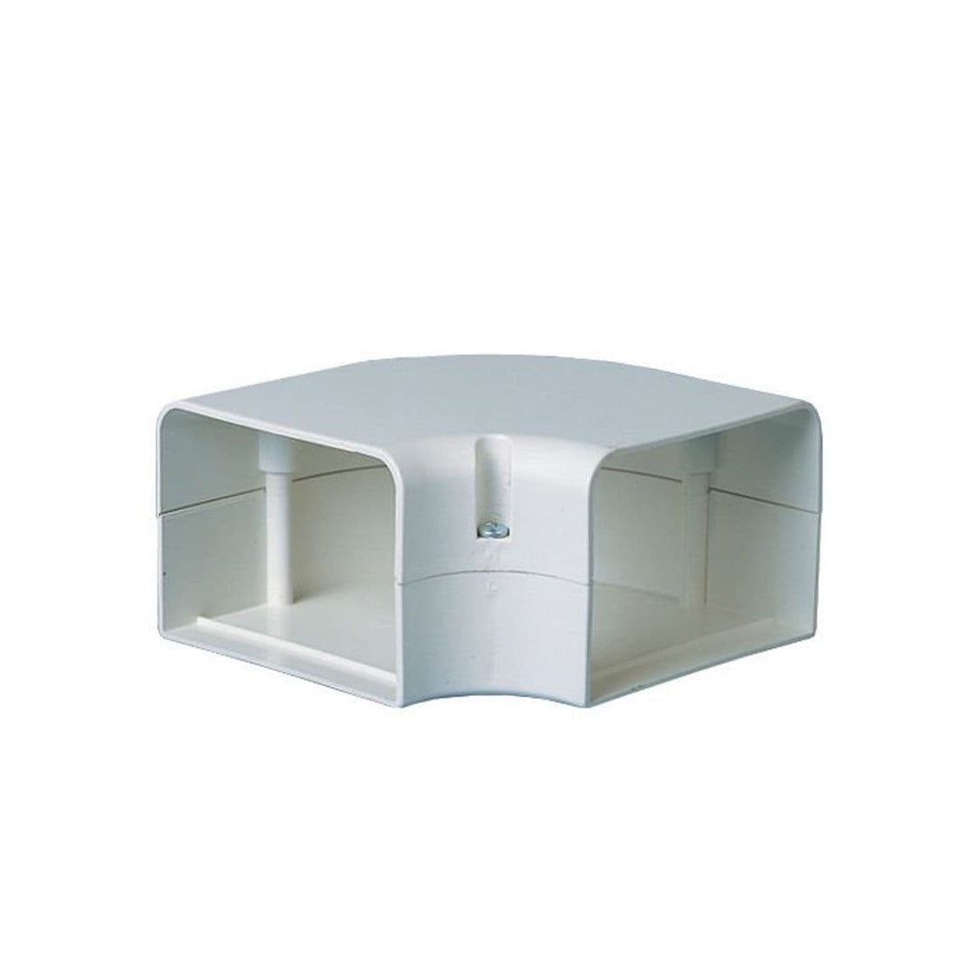 BBJ FB-70 Professional Speedi-Duct 70mm 3" Duct Trunking Flat Bend