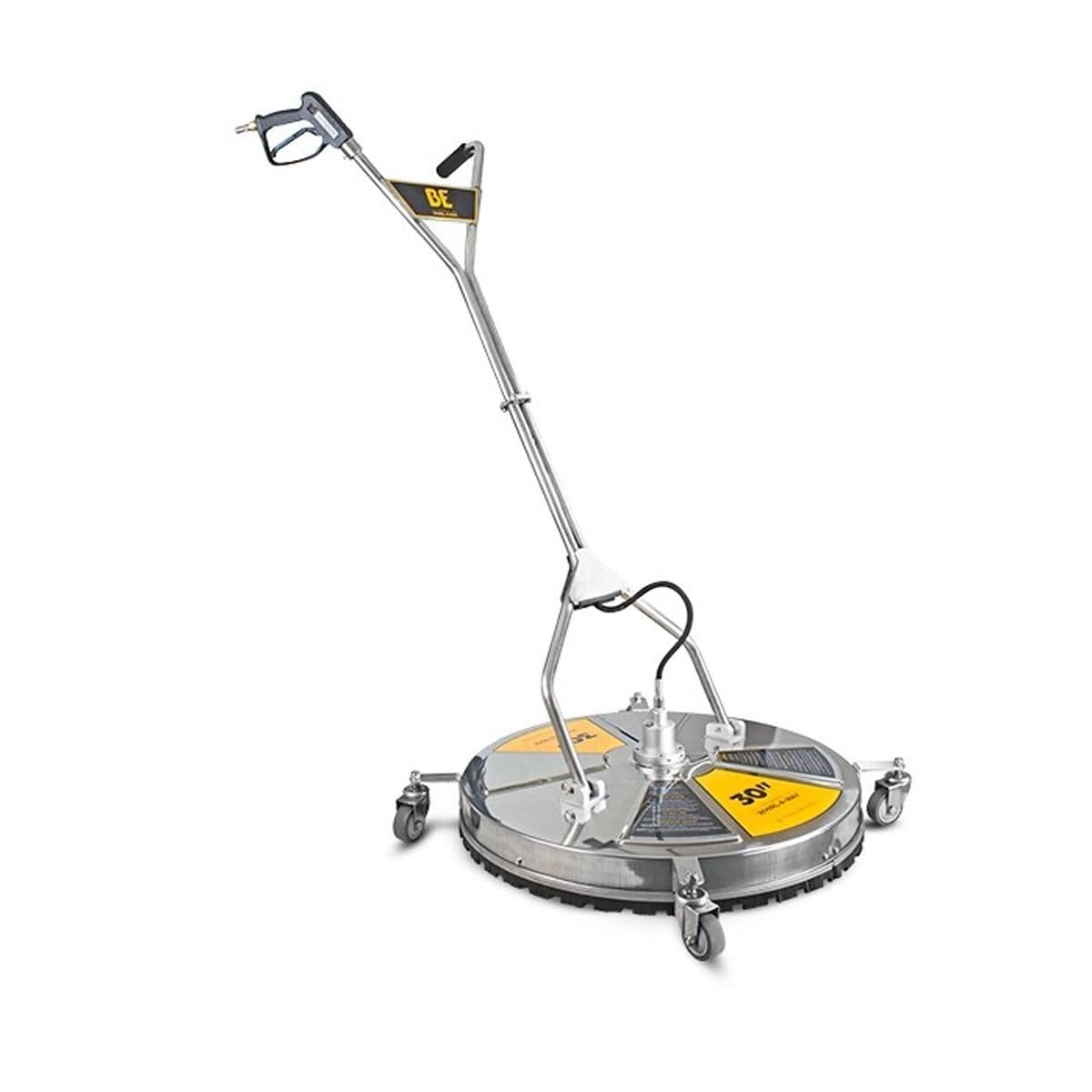 BE Pressure 30" Stainless Steel Whirlaway 5000PSI Flat Surface Cleaner With Castor 36L/m