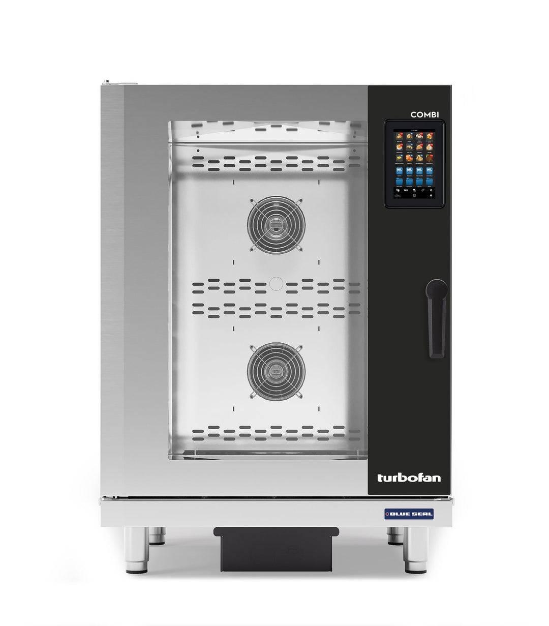 Blue Seal Turbofan EC40T10 10 Grid 1/1GN Electric Combination Oven / Steamer - 3 Phase