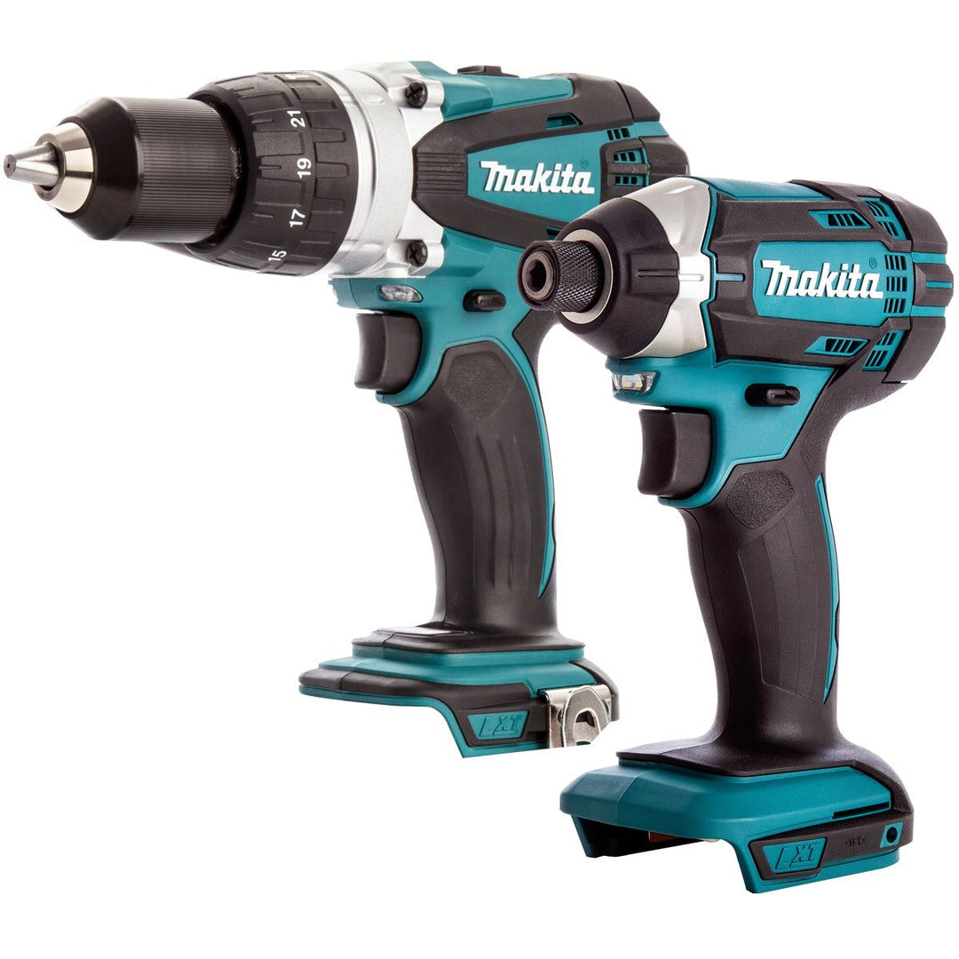 Makita 2 Piece 18V LXT Impact Driver & Combi Hammer Drill Body Only