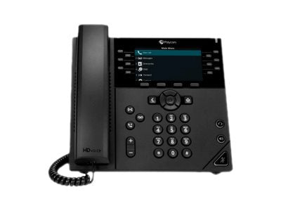 TieDex UK Poly VVX 450 Business IP Phone - VoIP phone - 3-way call capability