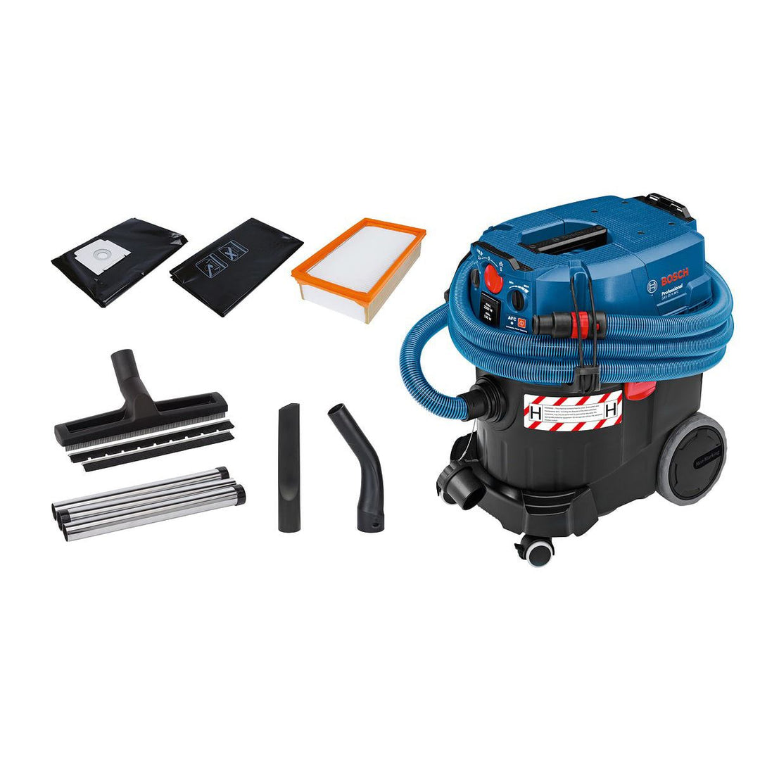 Bosch GAS 35 H AFC Professional H-Class Wet & Dry Vacuum 110V/1200W for Heavy-Duty Cleaning 06019C3660