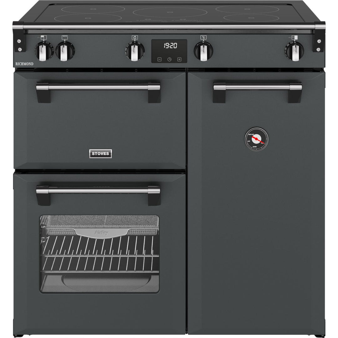 Stoves Richmond 90Ei TCH 90cm wide Electric Range Cooker with Induction Hob - Anthracite