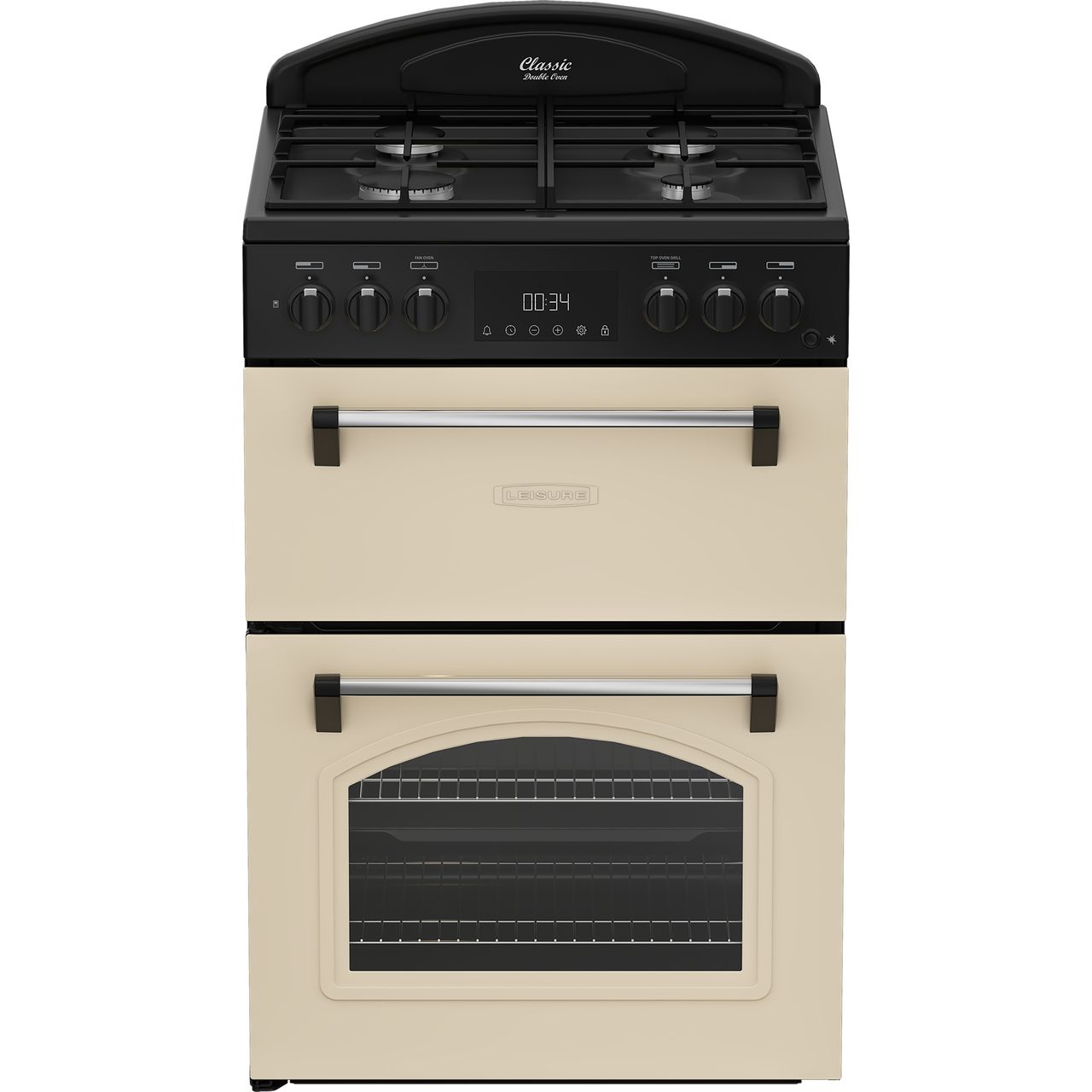 Leisure Classic CLB60FCC 60cm Wide Dual Fuel Cooker - Cream
