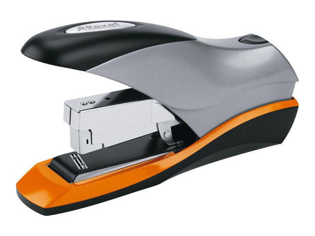 TieDex UK Rexel Optima 70 - stapler - 70 sheets - plastic, metal - silver/black/orange