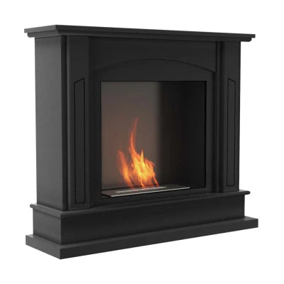 Caistor - Freestanding Bioethanol Fireplace Freestanding Bioethanol Fireplace, Ventless Ethanol Fireplace,