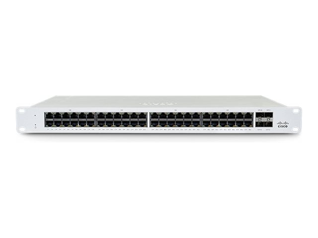 TieDex UK Cisco Meraki MS130-48P - switch - 48 ports - Managed - rack-mountable