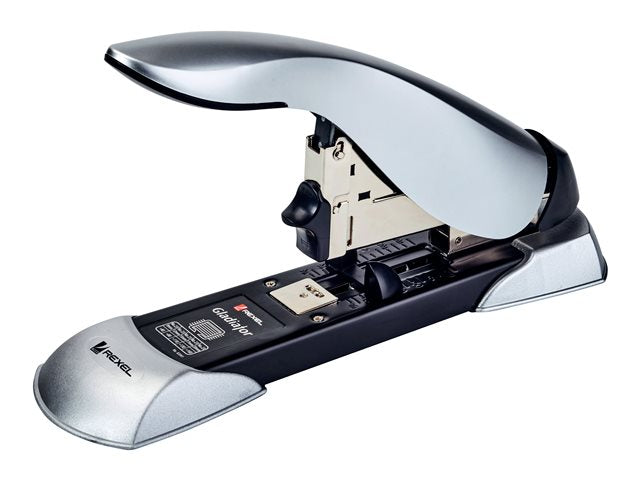 TieDex UK Rexel Gladiator stapler - 160 sheets - metal - silver, black