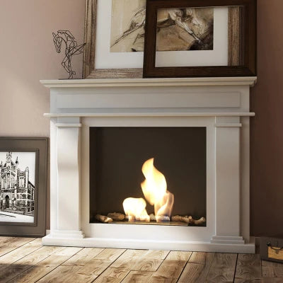 Chorleywood - Freestanding Bioethanol Fireplace Freestanding Bioethanol Fireplace, Ventless Ethanol Fireplace,