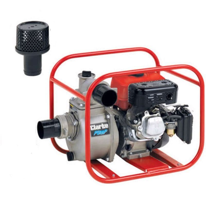 Clarke 4 Stroke Petrol Engine Powered PW3 Petrol Water Pump 3" 800 Litres/Min