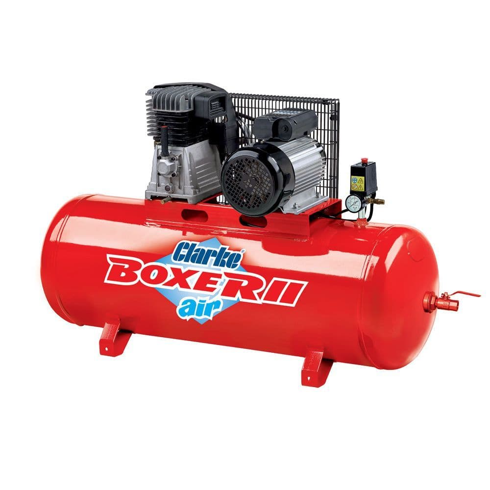 Clarke BOXER II 18/150 O/L Industrial Air Compressor 150L 18Cfm 4Hp 230V~50Hz