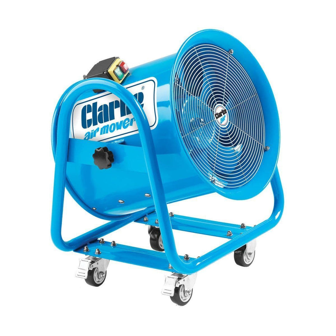 Clarke CAM400 16" 400mm Portable Electric Air Moving Ventilation &amp; Extract Fan 7200M3/hr 240V~50Hz