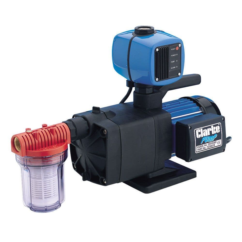 Clarke CBM240E 1" 1000W 101L/m Booster Pump 14M 220-240V~50Hz