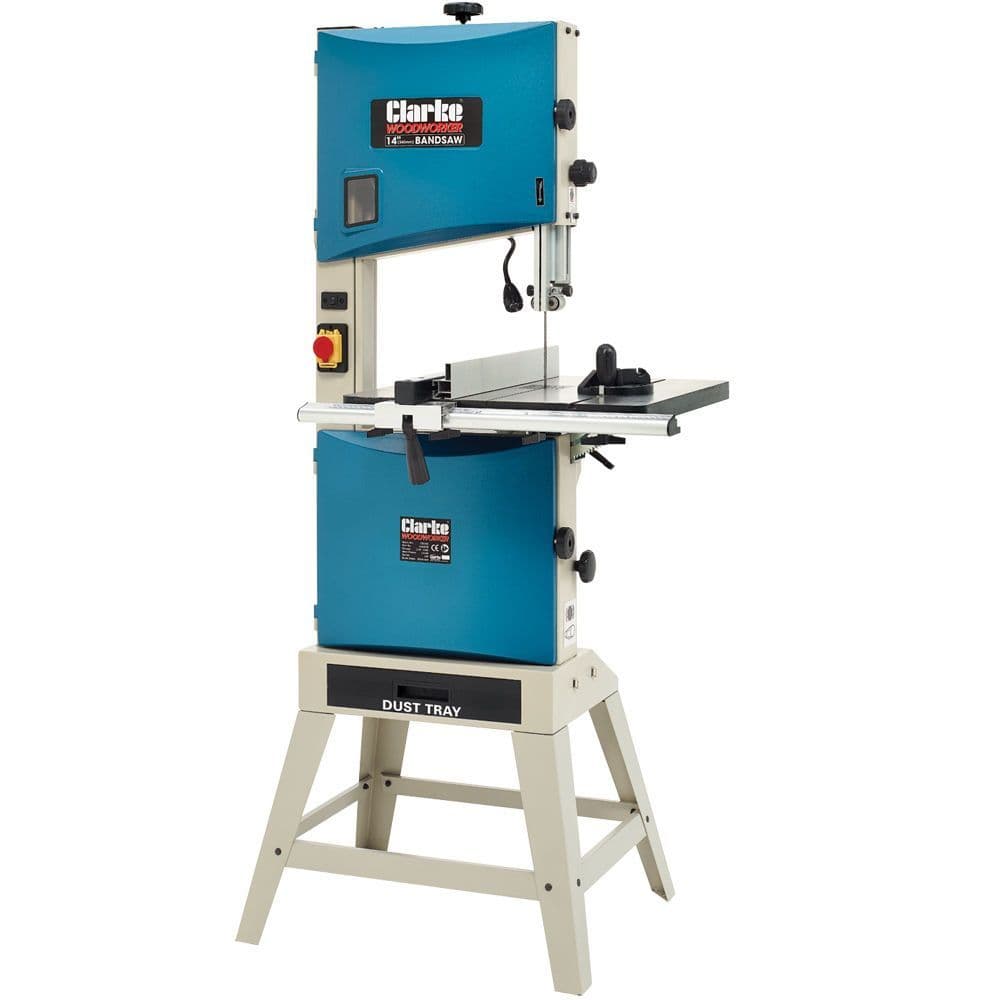 Clarke CBS350 340mm Professional Bandsaw Flexible LED Worklight 1.1kW 230V