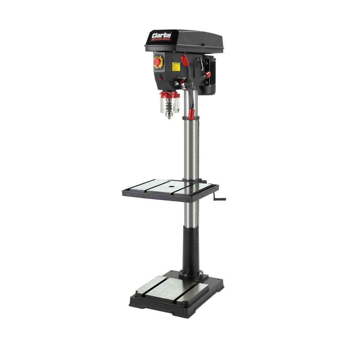 Clarke CDP502F Floor Standing Industrial Drill Press 150 to 2450rpm 1100W 220-240V~50Hz