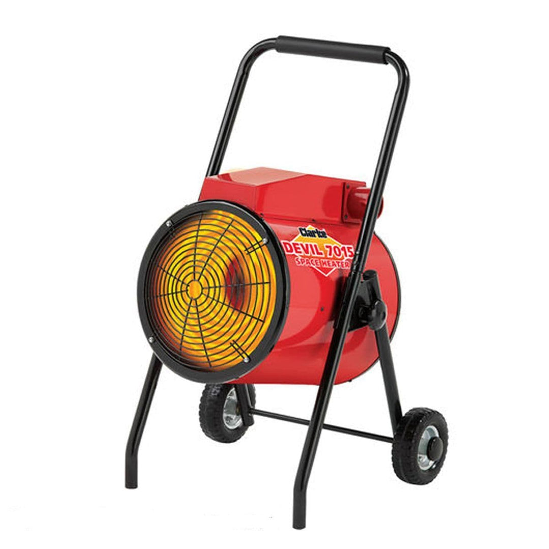 Clarke Devil 7015 Commercial Industrial Electric Fan Heater 15kW /50000Btu 415V~50Hz